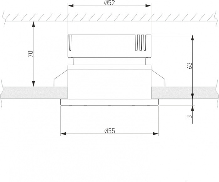 Точечный светильник Teka 25023/LED 7W 4200K WH/SB белый/бронза Elektrostandard