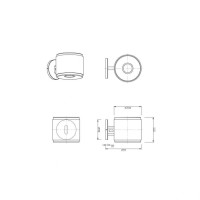 Настенный светильник Lucia Tucci Tube W5630.2 Gold Настенный светильник Lucia Tucci Tube W5630.2 Gold