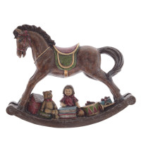 Фигурка декоративная "Лошадка-качалка, L49 W12 H40 см