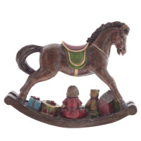 Фигурка декоративная "Лошадка-качалка, L49 W12 H40 см