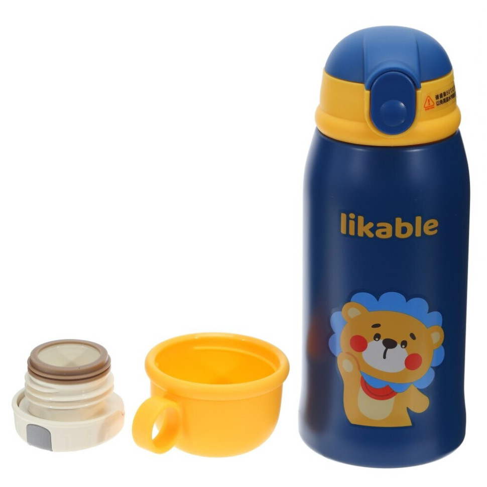 Термос, 500 мл, L9,5 W9,5 H21 см, 3в.