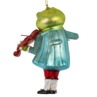 Украшение новогоднее "Лягушка", L9 W6 H12 см