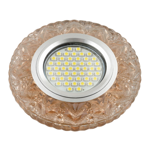 Точечный светильник Luciole DLS-L146 GU5.3 GLASSY/TEA Fametto