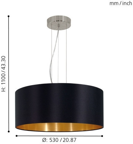 Подвесной светильник Maserlo 31605 Eglo