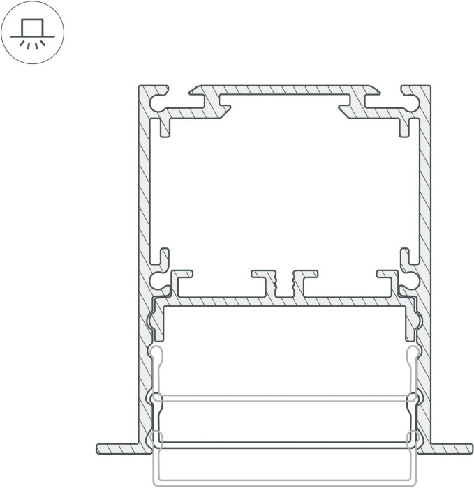 Профиль для светодиодной ленты SL-LINIA 044685 Arlight