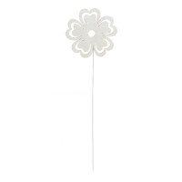 Изделие декоративное (вставка) "Цветок" (8*0,1*7,5) (блок 24шт), L8 W0,1 H28 см