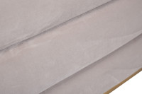 Банкетка с ящиком для хранения велюровая серая Банкетка с ящиком для хранения велюровая серая