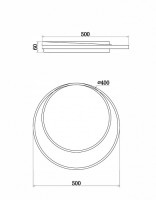 Потолочный светильник Lisoa FR10032CL-L98B Freya