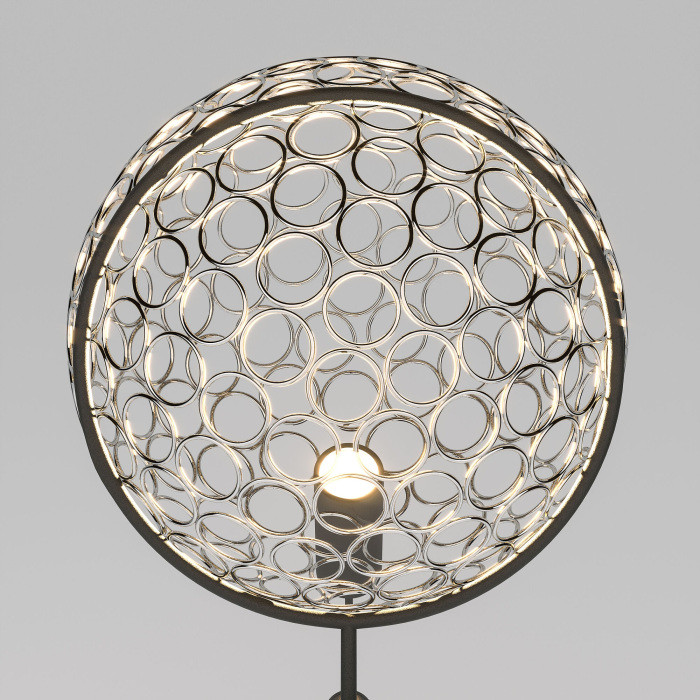 Торшер Gemini 80492/1 черный Eurosvet