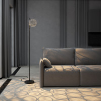 Торшер Gemini 80492/1 черный Eurosvet