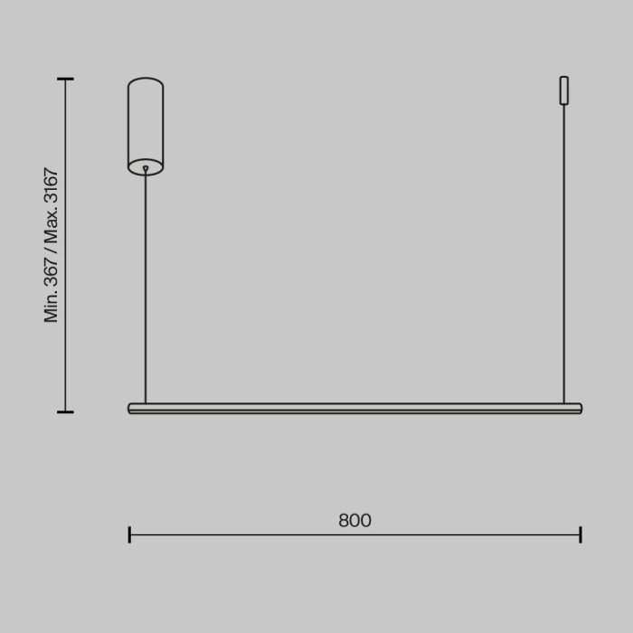 Подвесной светильник Halo MOD246PL-L16BK Maytoni