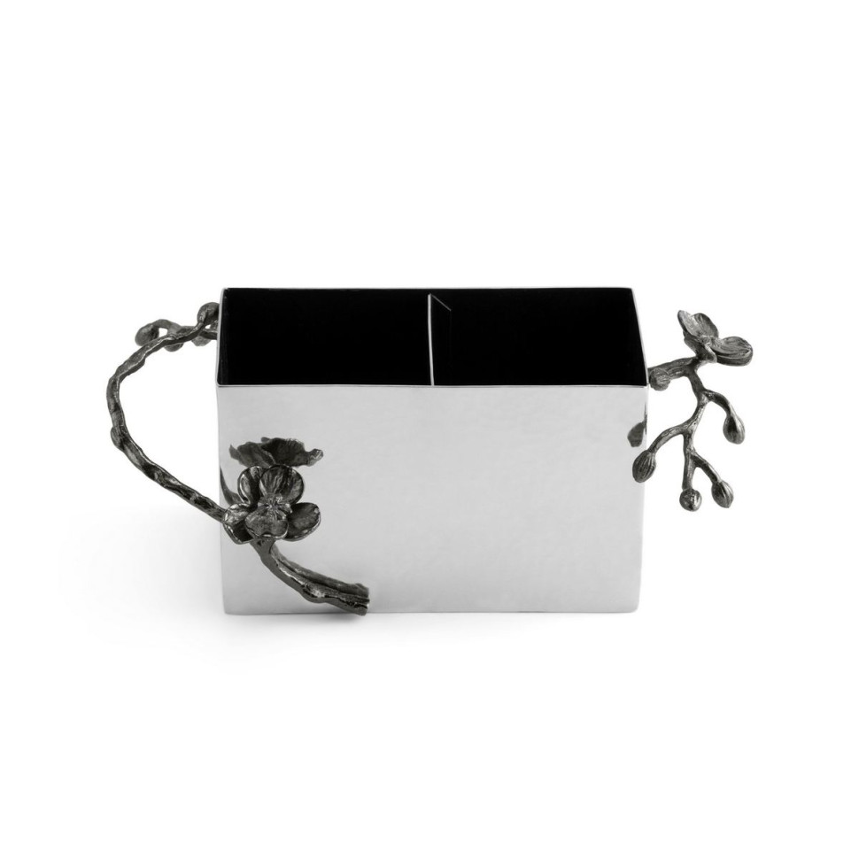 Подставка для столовых приборов Michael Aram "Black Orchid", 22х14 см