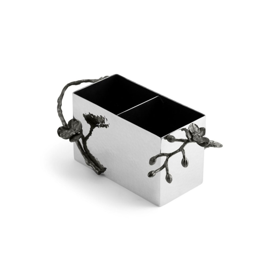 Подставка для столовых приборов Michael Aram "Black Orchid", 22х14 см