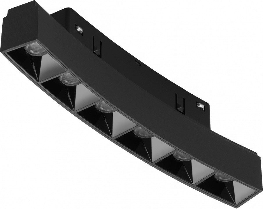 Трековый светильник Vision48/22 4822-036-L190-D1200-6W-110DG-3000K-BK iLedex