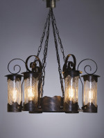 Уличный светильник подвесной Lion 210-96/bc-06 Русские фонари