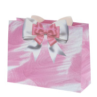 Пакет подарочный M (бумага 210г/м2, блок микс 12шт), L32 W10 H27 см, 4в.