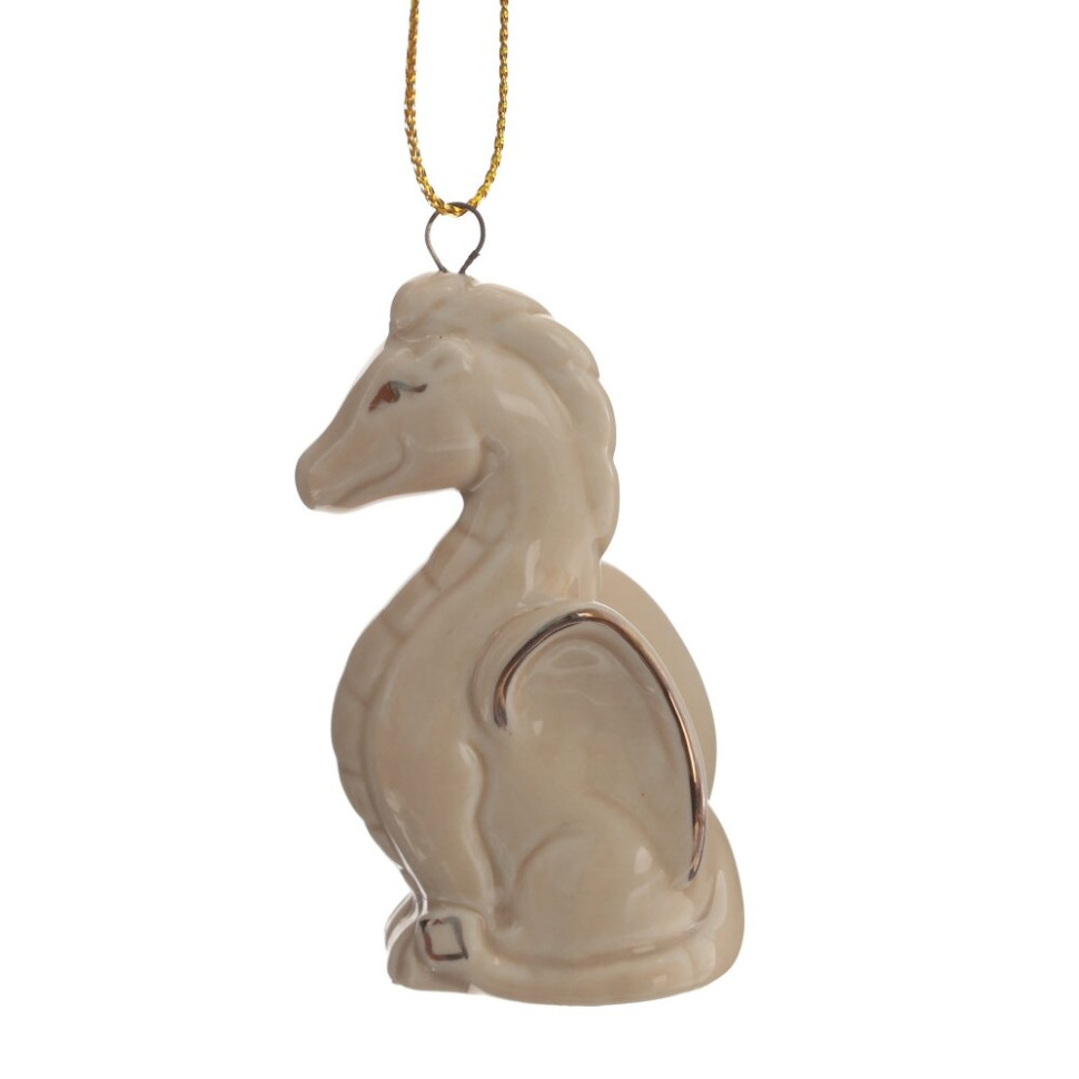 Изделие декоративное подвесное "Дракон", L4 W3 H7 см, 3в.