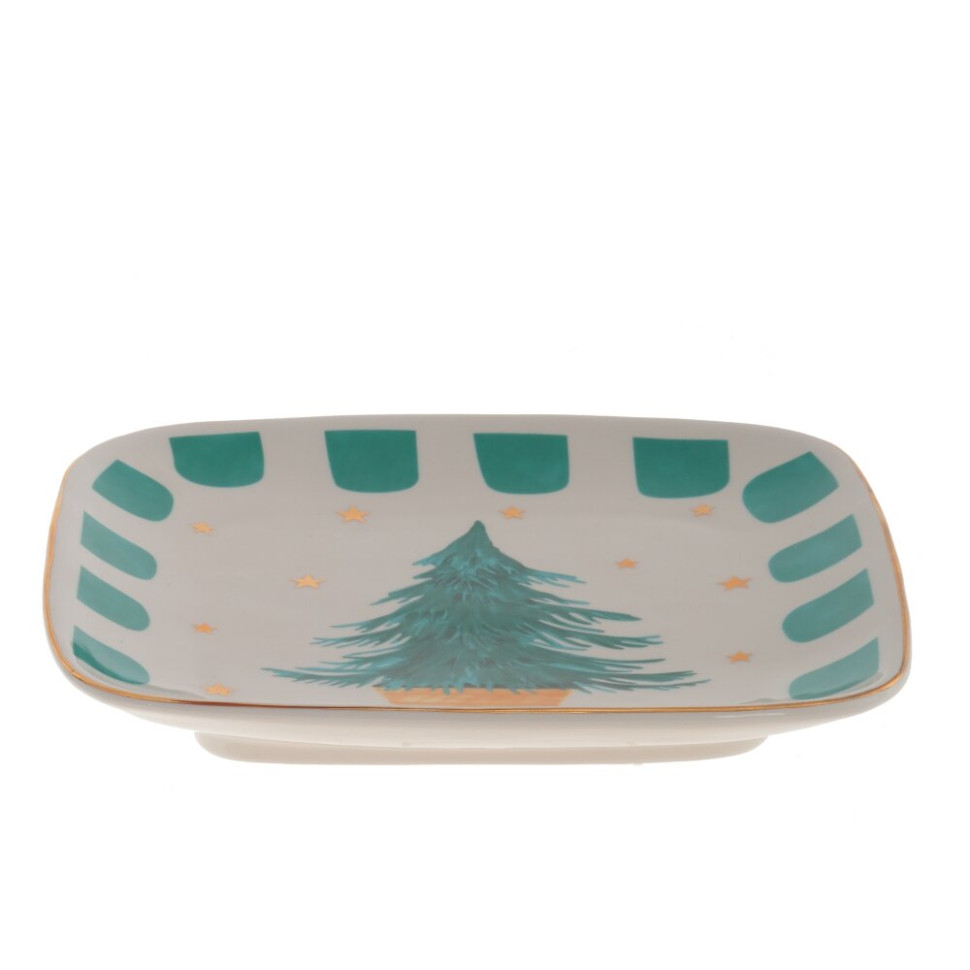 Блюдо, L20 W20 H2,5 см