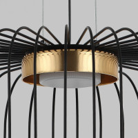 Подвесной светильник  MD.23105-1-P-BK+BR Imex