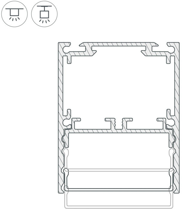 Профиль для светодиодной ленты SL-LINE 044670 Arlight