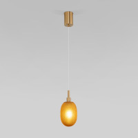 Подвесной светильник Pineapple 50266/1 янтарный Eurosvet