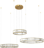 Подвесной светильник Crystal ring 10135/3 Gold Loft It