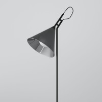 Торшер Enigma 01187/1 черный Eurosvet