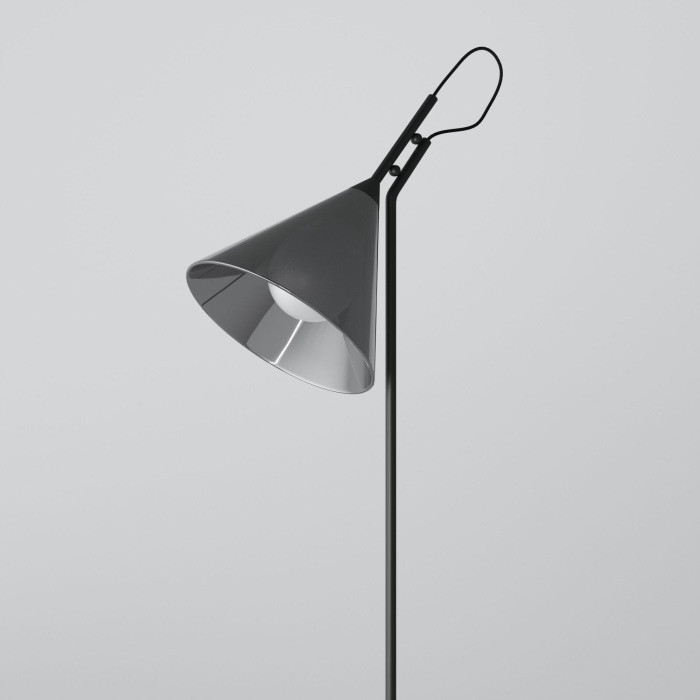 Торшер Enigma 01187/1 черный Eurosvet