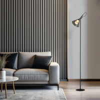 Торшер Enigma 01187/1 черный Eurosvet