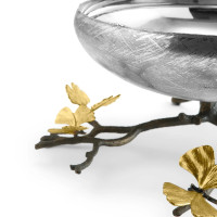 Ваза для фруктов на ножке Michael Aram "Butterfly Ginkgo", 59х47 см