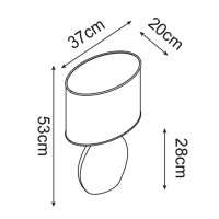 Интерьерная настольная лампа Marriot A5144LT-1BR Arte Lamp