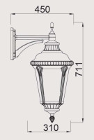 Настенный фонарь уличный MUNICH 2М 79752М Gb Oasis Light Настенный фонарь уличный MUNICH 2М 79752М Gb Oasis Light