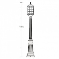 Наземный фонарь  81211 Bl Oasis Light