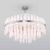 Потолочная люстра Hollis 367/12 Smart никель Bogate's