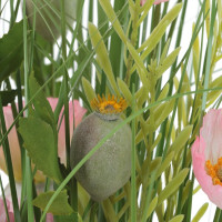 Цветочная композиция, L35 W30 H80 см