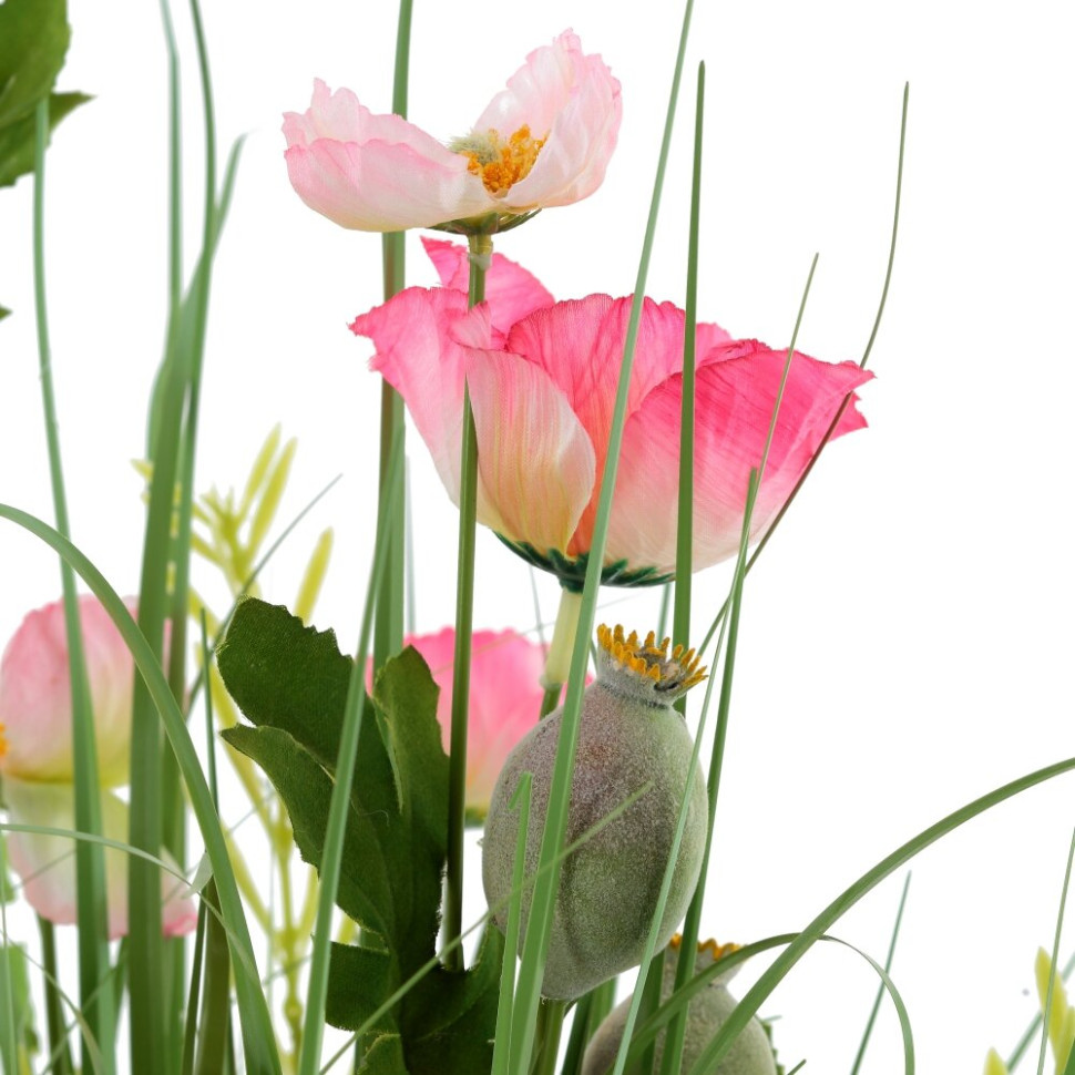 Цветочная композиция, L35 W30 H80 см