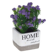 Цветочная композиция, L11 W11 H19 см, 3в.