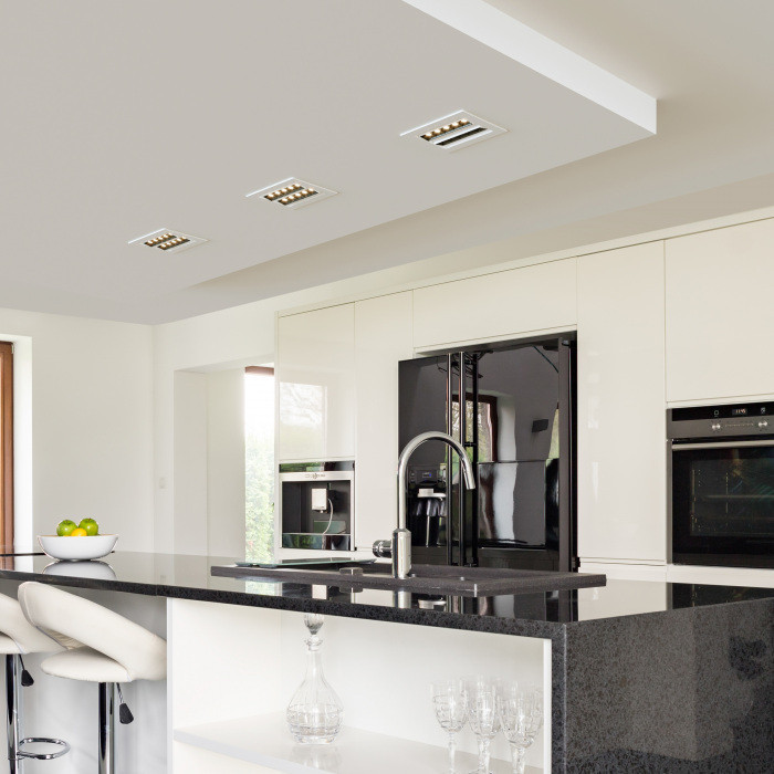 Точечный светильник Tekki 9923 LED 20W 4200K белый/черный Elektrostandard