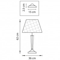 Интерьерная настольная лампа Perla 707911 Lightstar