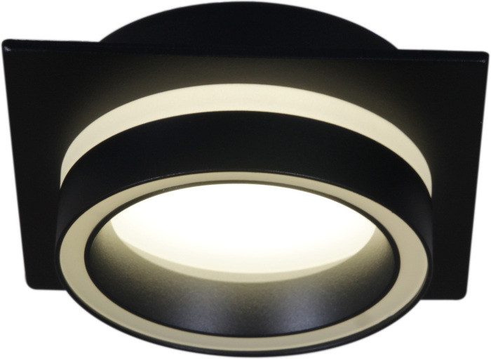 Точечный светильник  53003-9.0-001LD GX53 BK Reluce