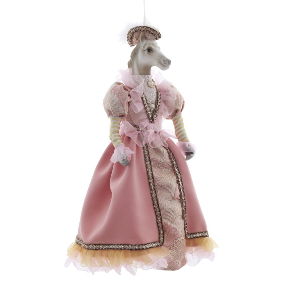 Игрушка набивная подвес "Лошадь", L16 W14 H40 см (полка 22 см.)