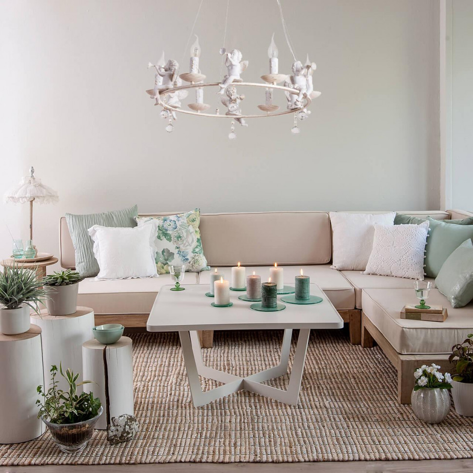 Подвесная люстра Arte Lamp Amur A1133SP-6WG