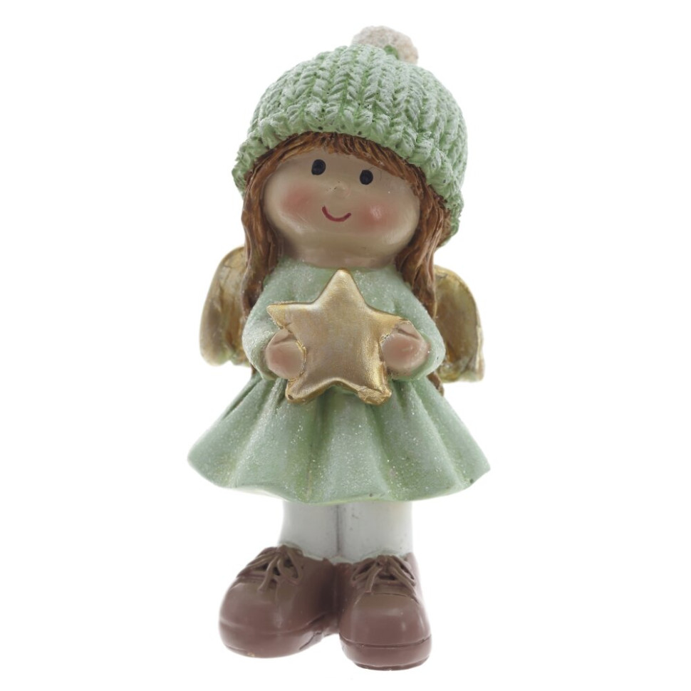 Фигурка декоративная "Ангел", L4,5 W4,5 H9,5 см, 2в.