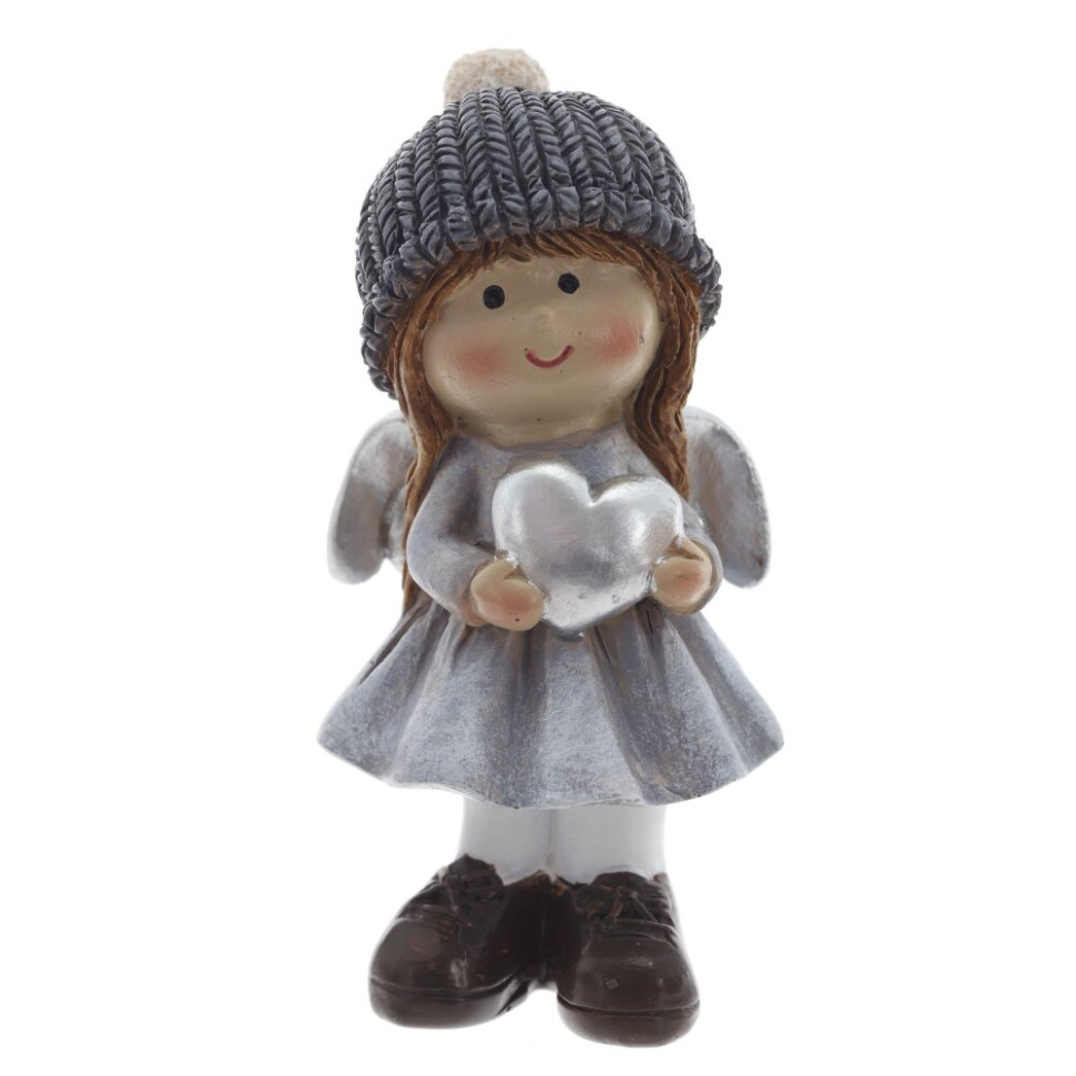 Фигурка декоративная "Ангел", L4,5 W4,5 H9,5 см, 2в.