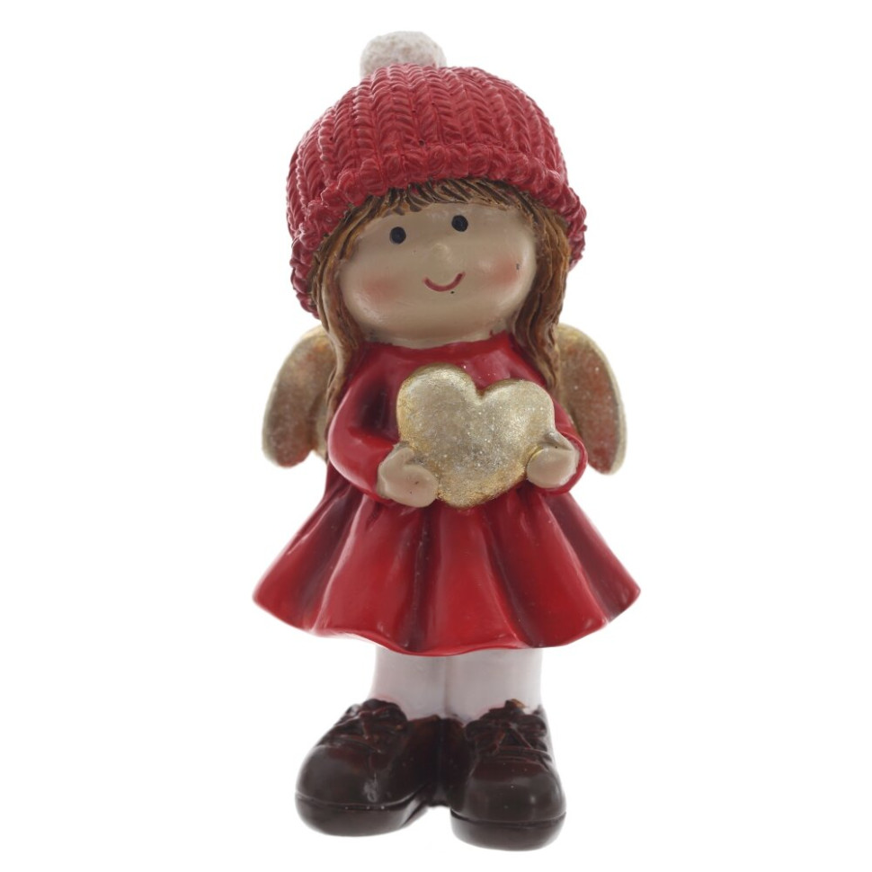 Фигурка декоративная "Ангел", L4,5 W4,5 H9,5 см, 2в.