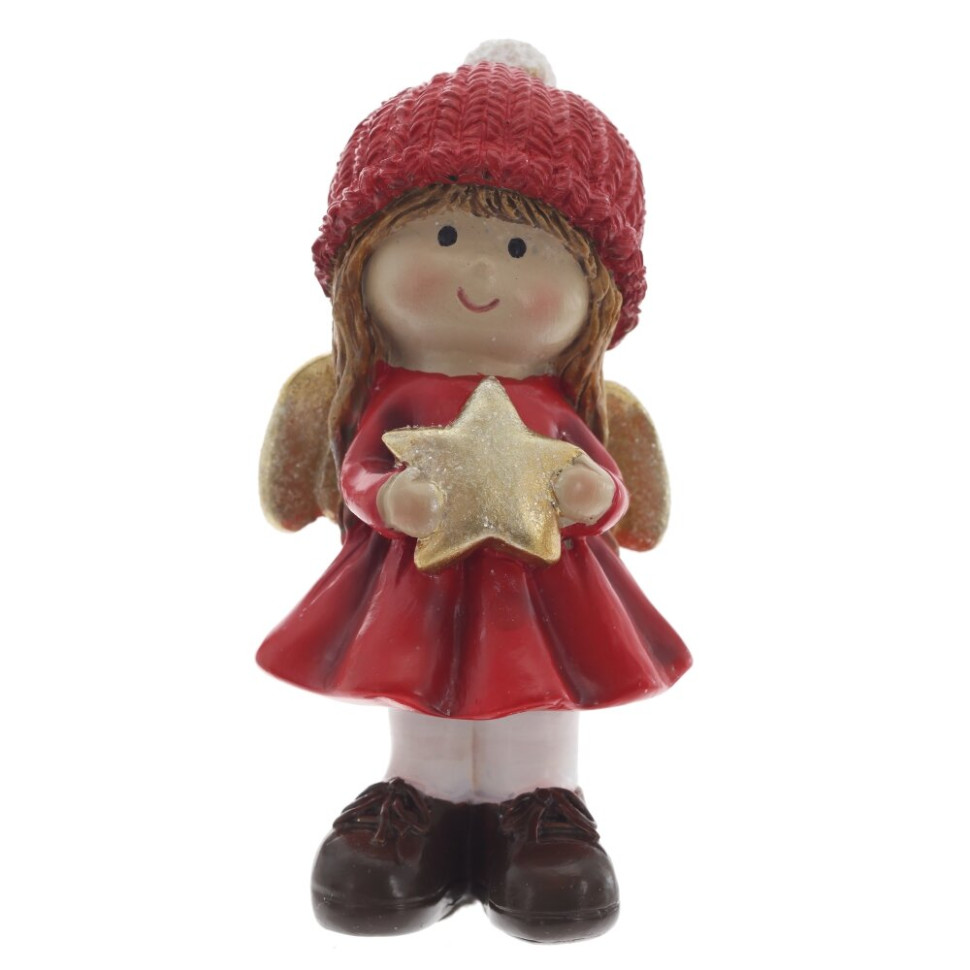 Фигурка декоративная "Ангел", L4,5 W4,5 H9,5 см, 2в.