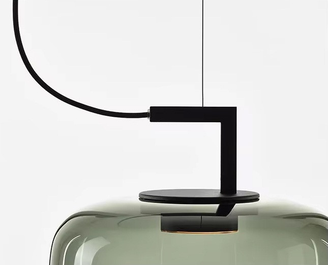 Подвесной светильник 8871 8871P/B L black/light green DeLight Collection