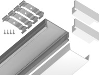 Профиль для светодиодной ленты Illumination GP1700AL Ambrella Профиль для светодиодной ленты Illumination GP1700AL Ambrella