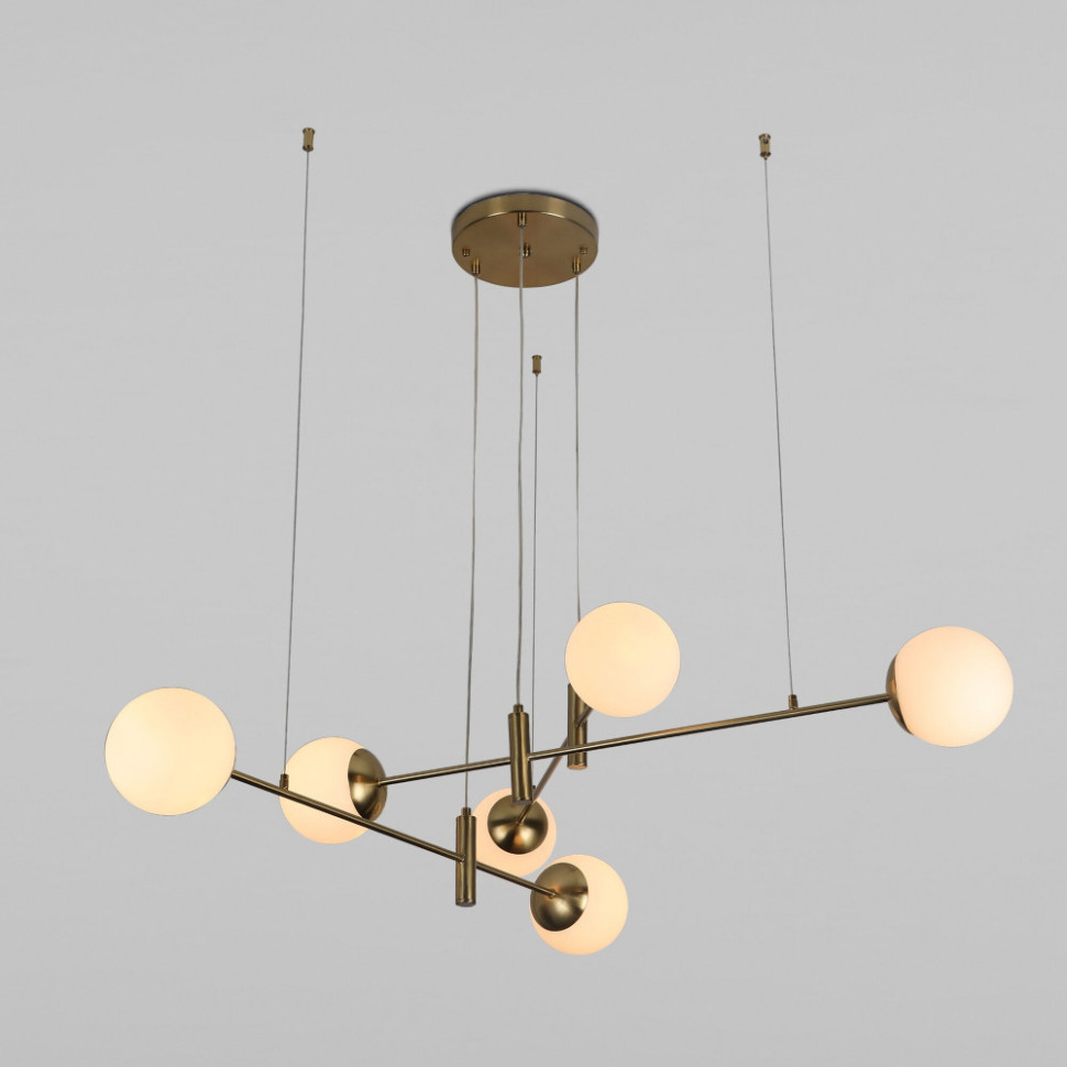 Подвесной светильник Planet 70146/6 латунь Eurosvet