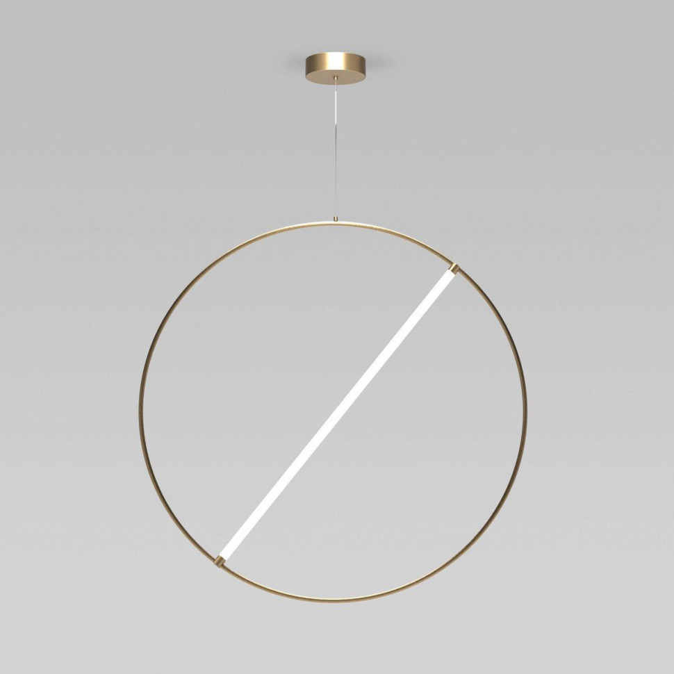 Подвесной светодиодный светильник Eurosvet Element 90283/1 бронза